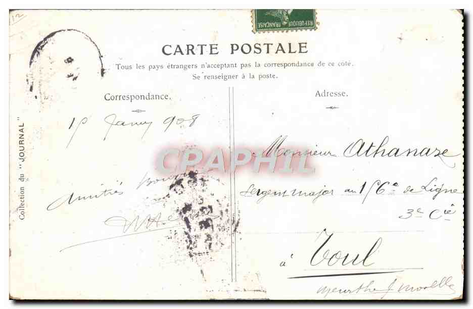 CPA Musee Du Louvre Troyon Boeufs se rendant au labour  — Verso