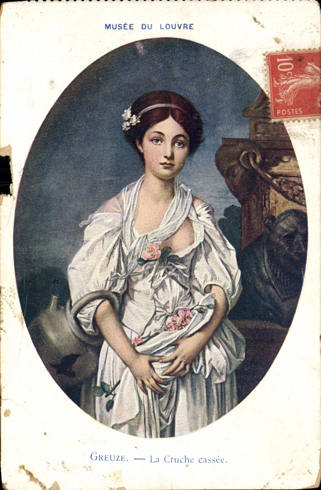 Greuze — La Cruche cassée — Musée du Louvre