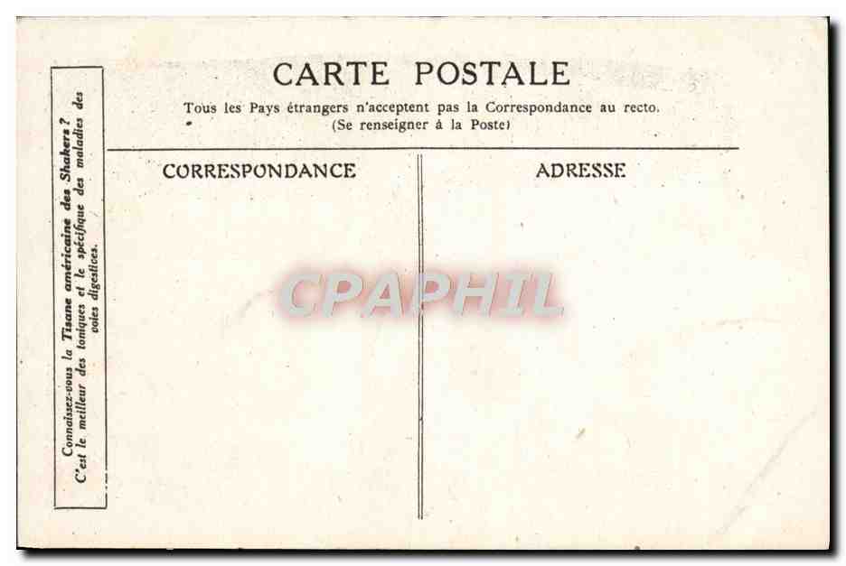 CPA Rouget de l'Isle chantant pour la premiere fois La marseillaise chez Dietrich  — Rückseite