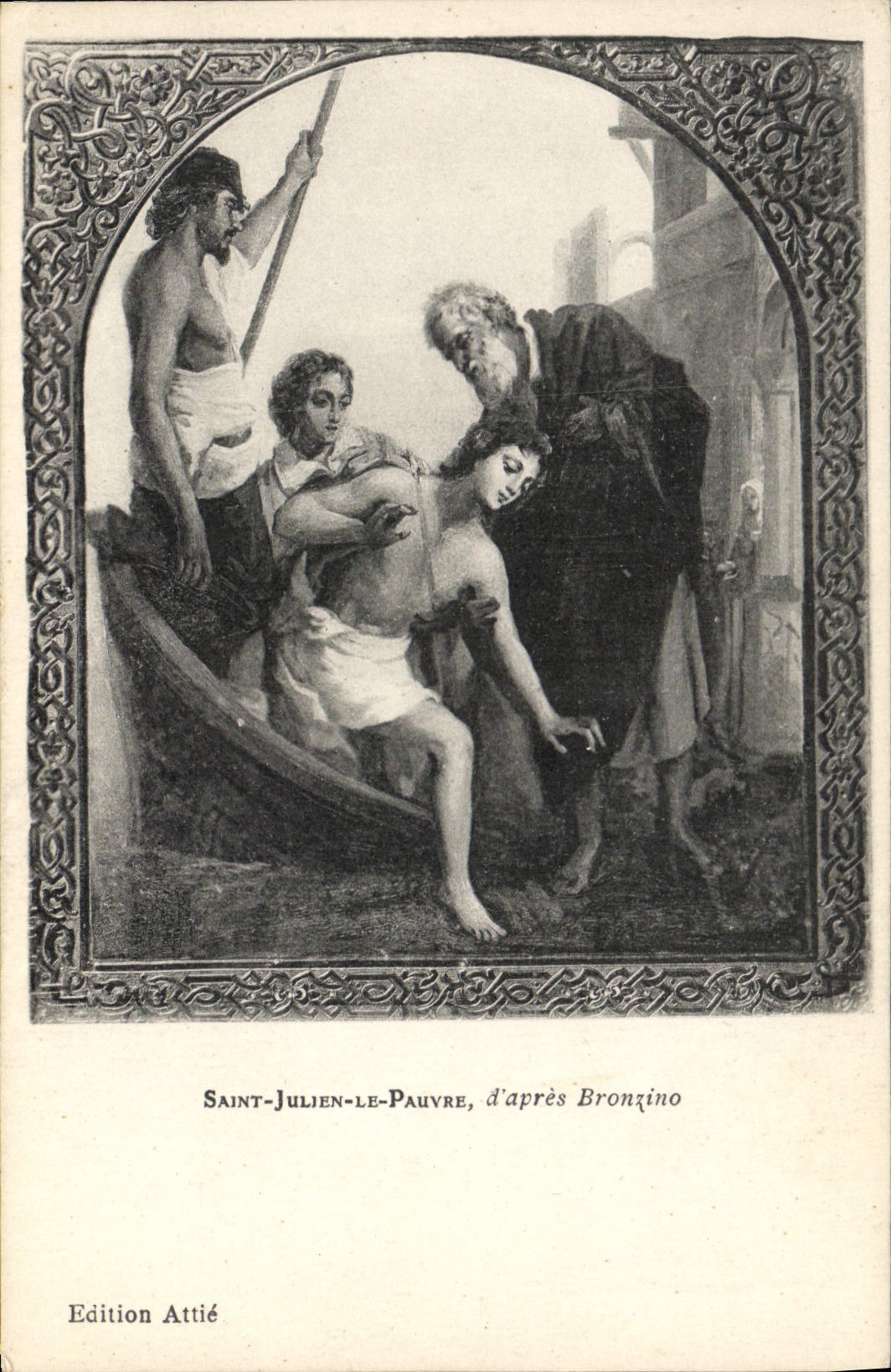 CPA Saint Julien le Pauvre d'apres Bronzino