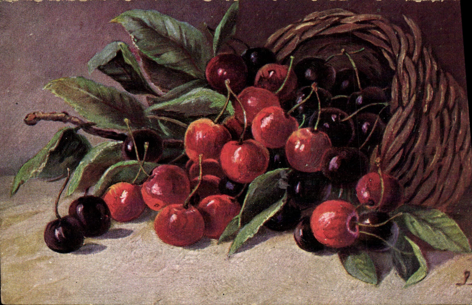 CPA Cerises