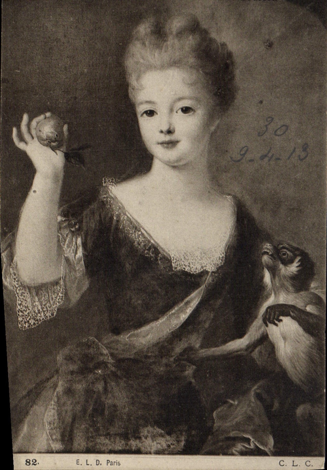 CPA Musee De Versailles Duchesse de Bourbon