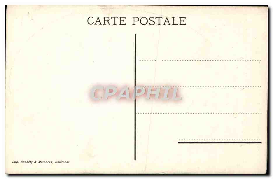 CPA Saint Randoald D'Apres les Vitraux de la Chapelle de Notre Dame du Vorburg  — Verso