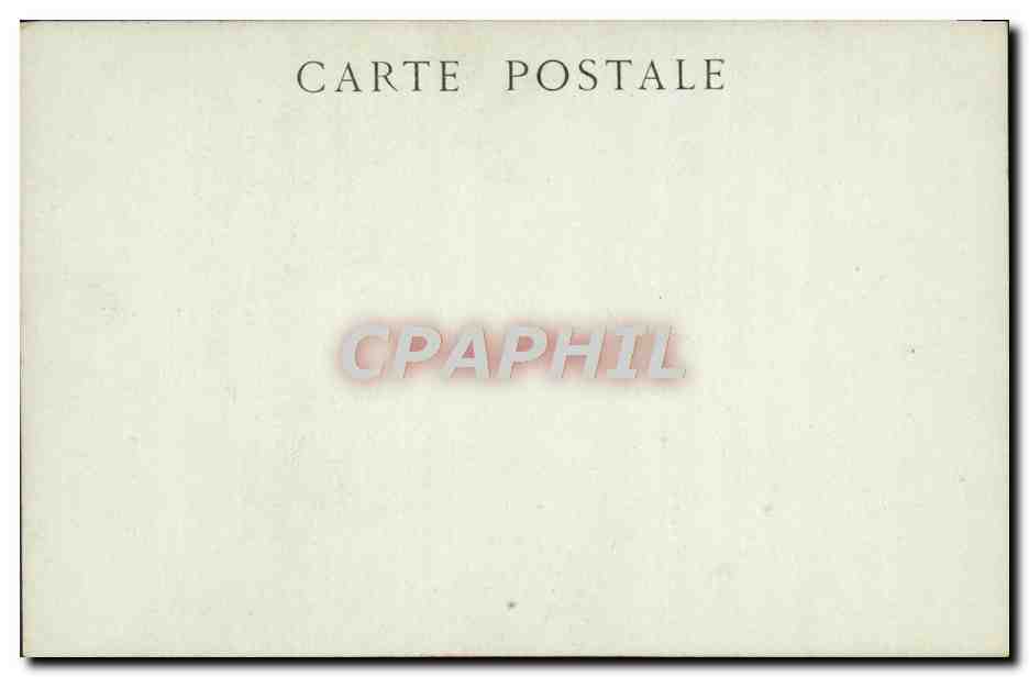 CPA Musee Du Louvre Ecole Romaine Raffaello Santi Sanzio Saint Georges Dragon — Verso