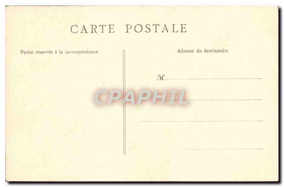 CPA Musee Du Louvre Perugino La Vierge — Rückseite