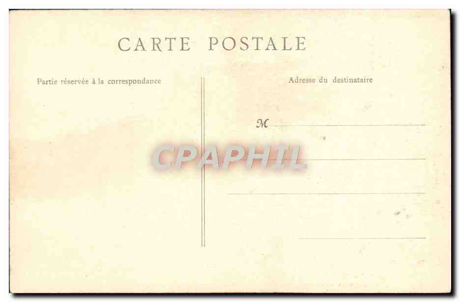 CPA Musee Du Louvre Salario La Vierge Au Coussin vert — Verso