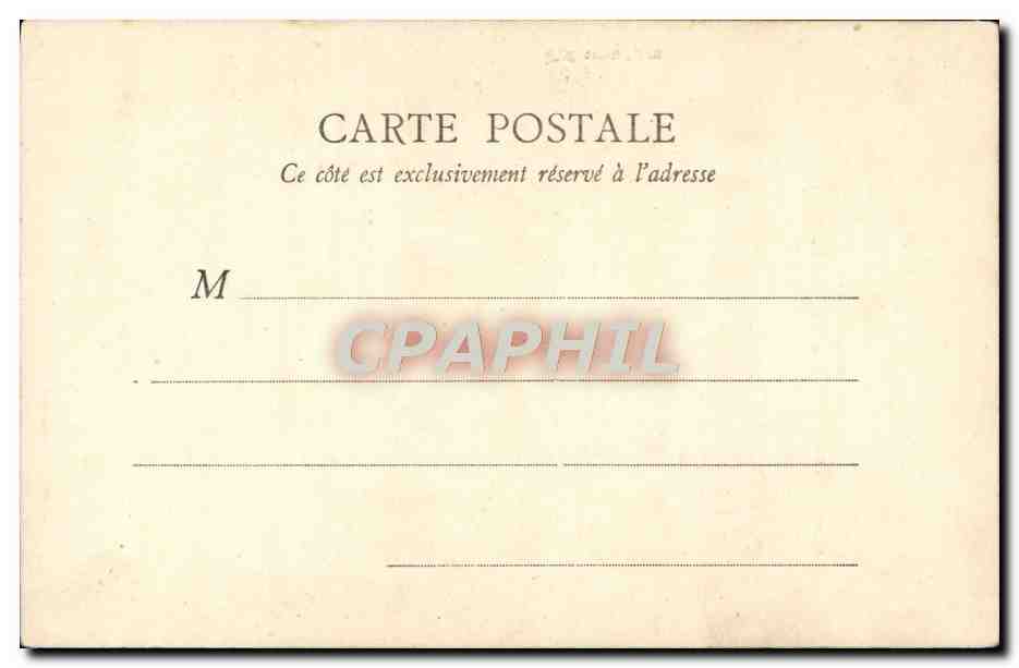 CPA Musee Du Louvre Ghirlandajo Vieillard et son petit fils  — Verso