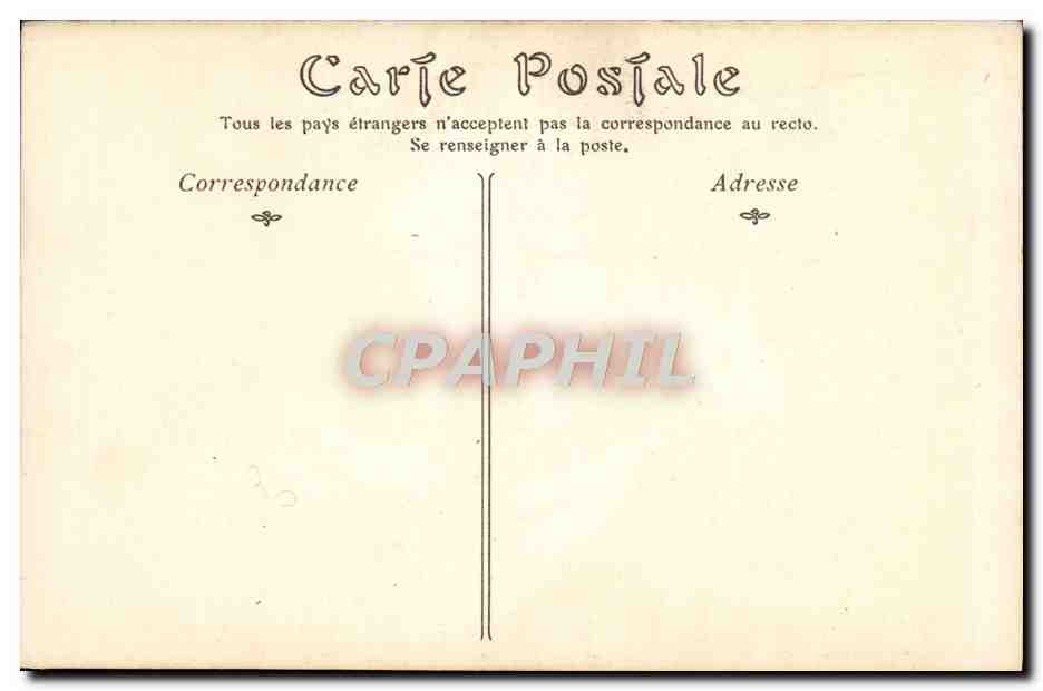 CPA Musee Du Louvre Ecole Venitienne Vecelli Le Titien Alphonse de Ferrare et laura de Dianti — Verso