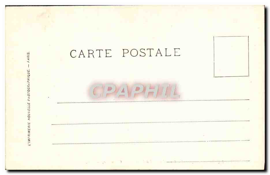 CPA Musee Du Louvre Le Grand Canal a Venise Canaletto — Verso