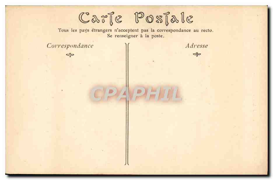 CPA Musee Du Louvre Ecole Venitienne Vecelli Le Titien l'homme au Gant — Verso