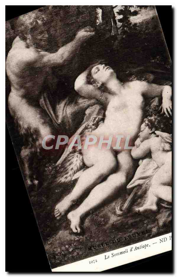 CPA Musee Du Louvre le sommeil d'Antiope