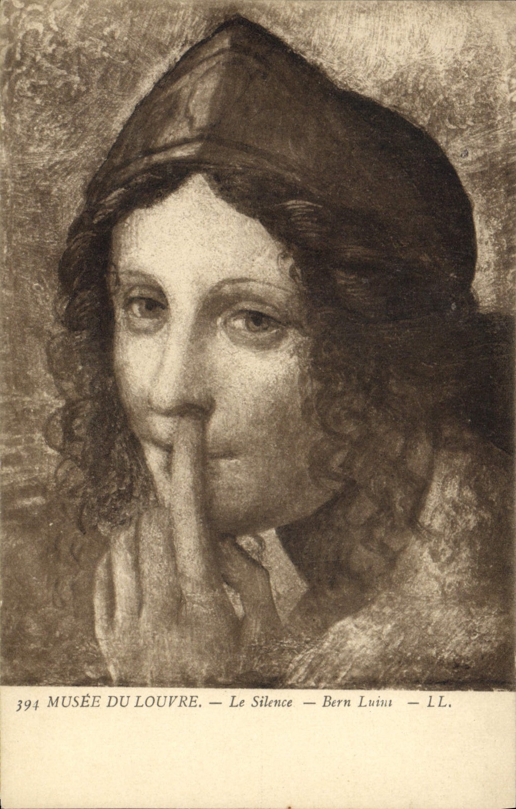 CPA Musee Du Louvre Le Silence Bern Luins