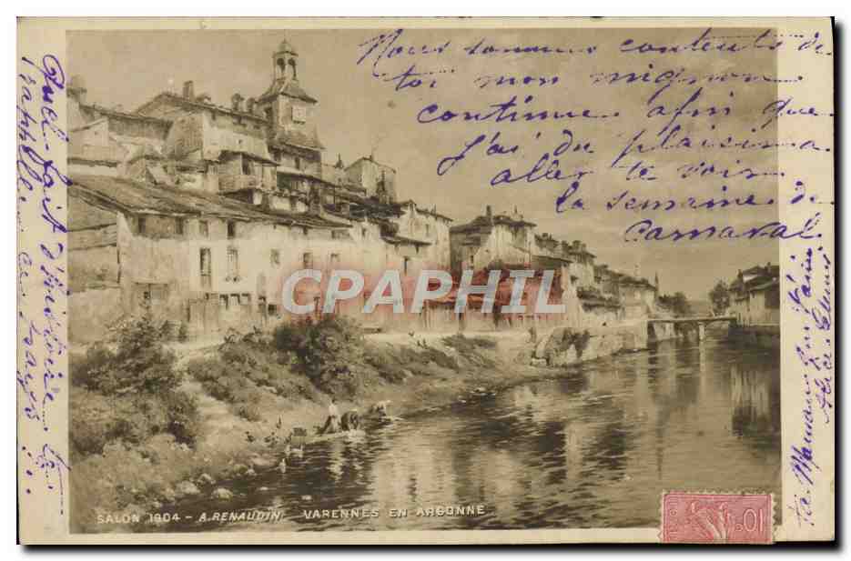 CPA Salon 1904 Renaudin Varennes en Argonne 