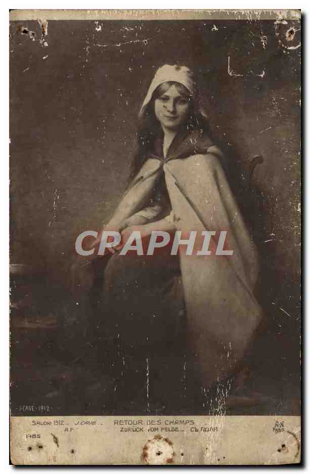 CPA Salon 1912 Retour Des Champs