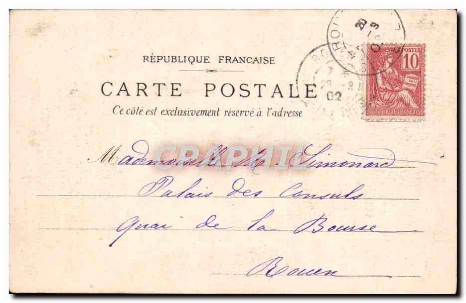 CPA Retour De Christophe Colomb — Verso