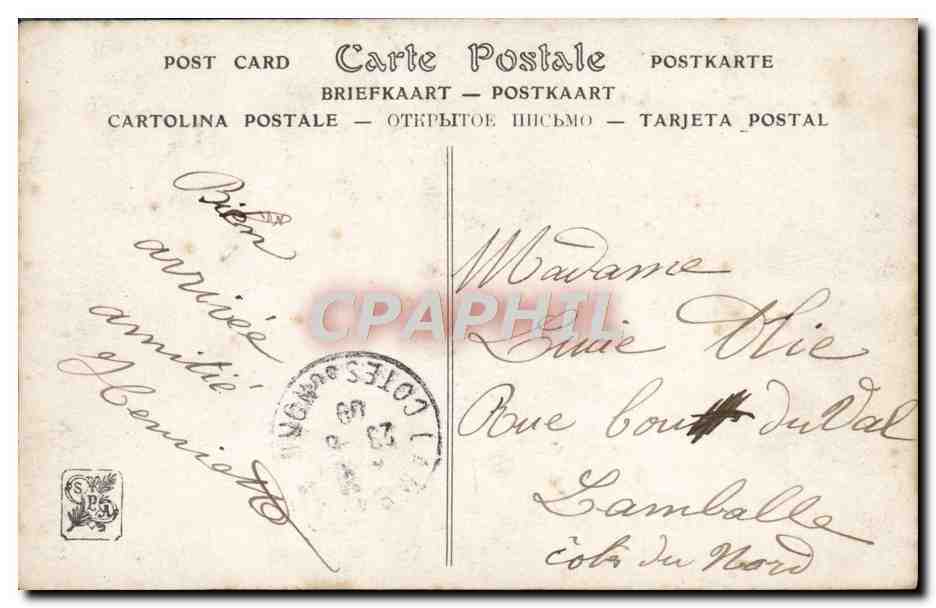 CPA Salon de 1909 Un Sybarite Par Magne Chat  — Rückseite