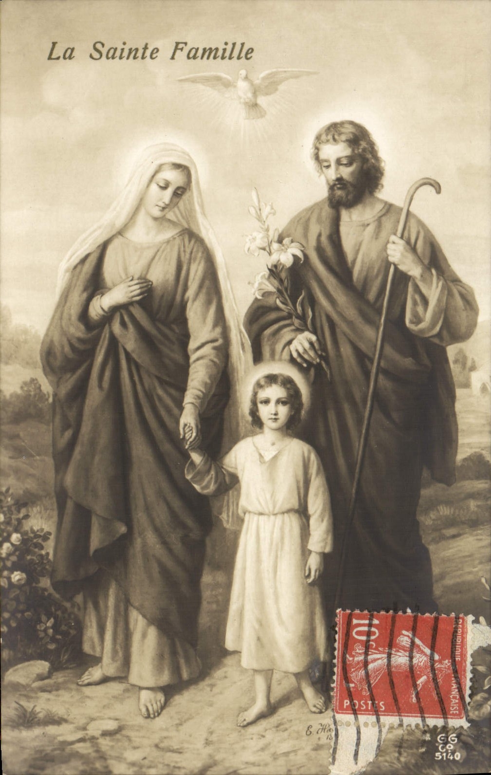CPA La Sainte Famille