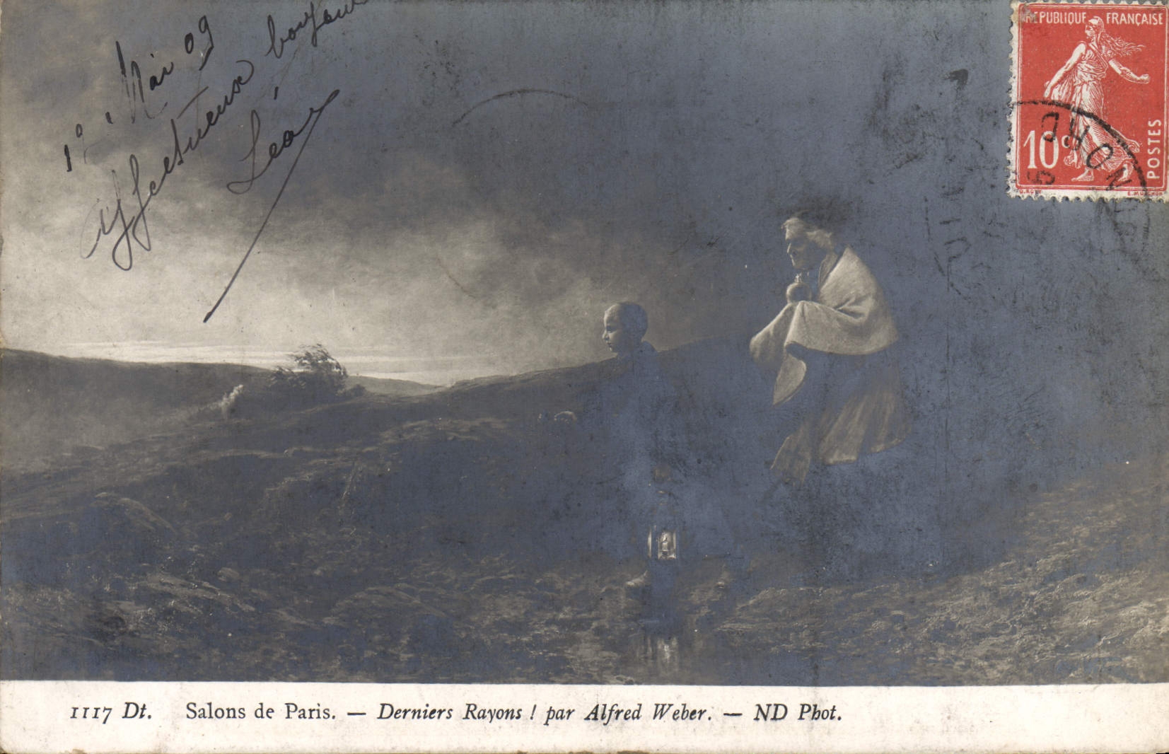 CPA Salons de Paris Derniers Rayons Alfred Weber 