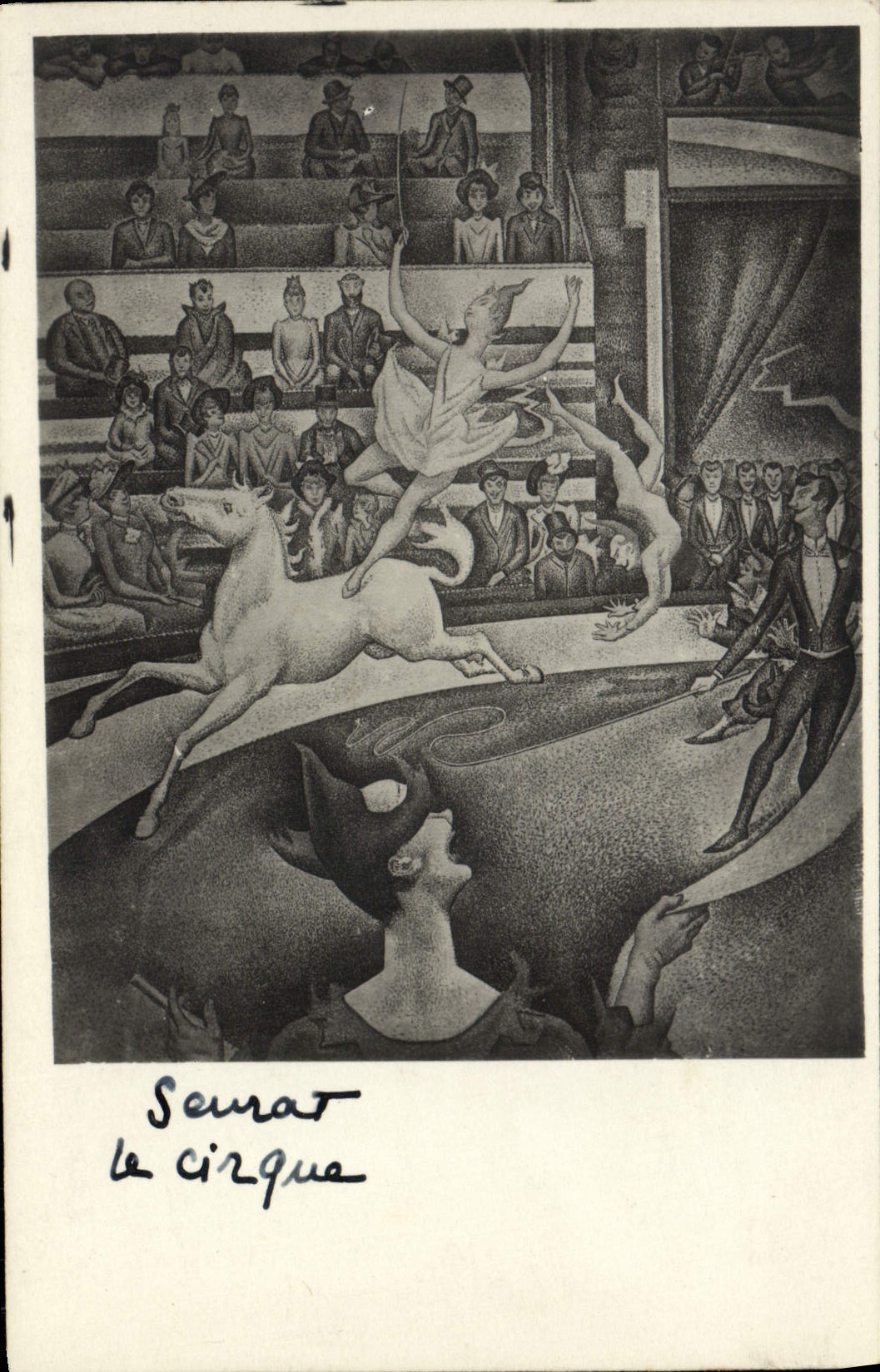 CPA Seurat Le cirque 