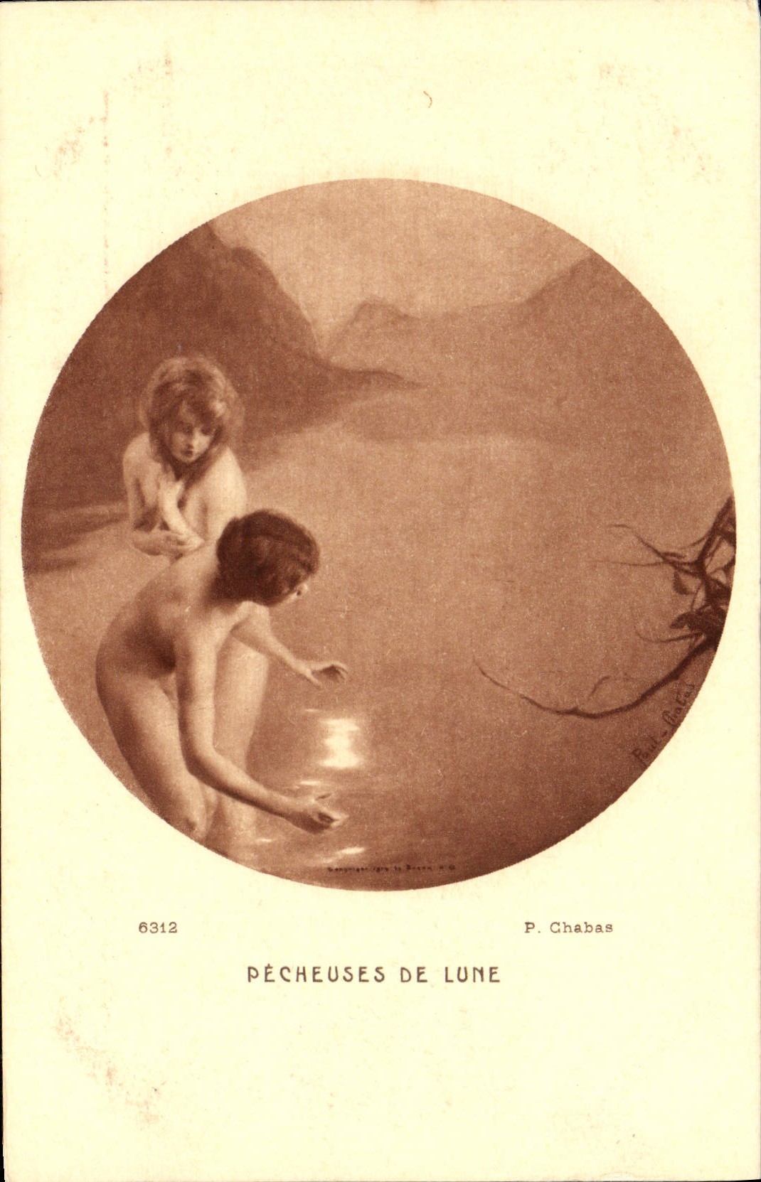CPA Pecheuses De Lune Chabas