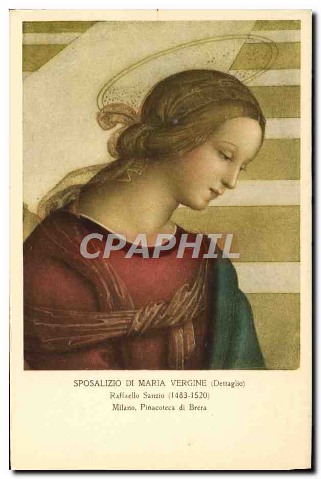 Sposalizio di Maria Vergine — détail — Eliotipia Robert Hoesch, Milan
