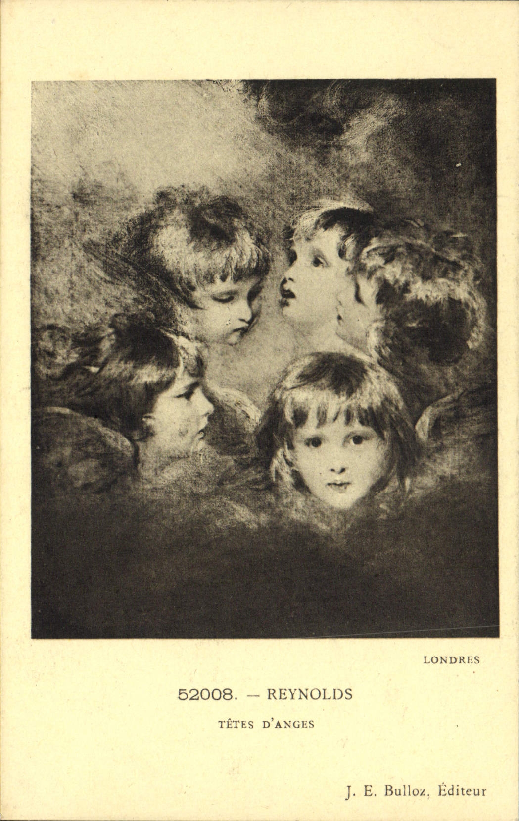 CPA Reynolds Tetes D'Anges Londres