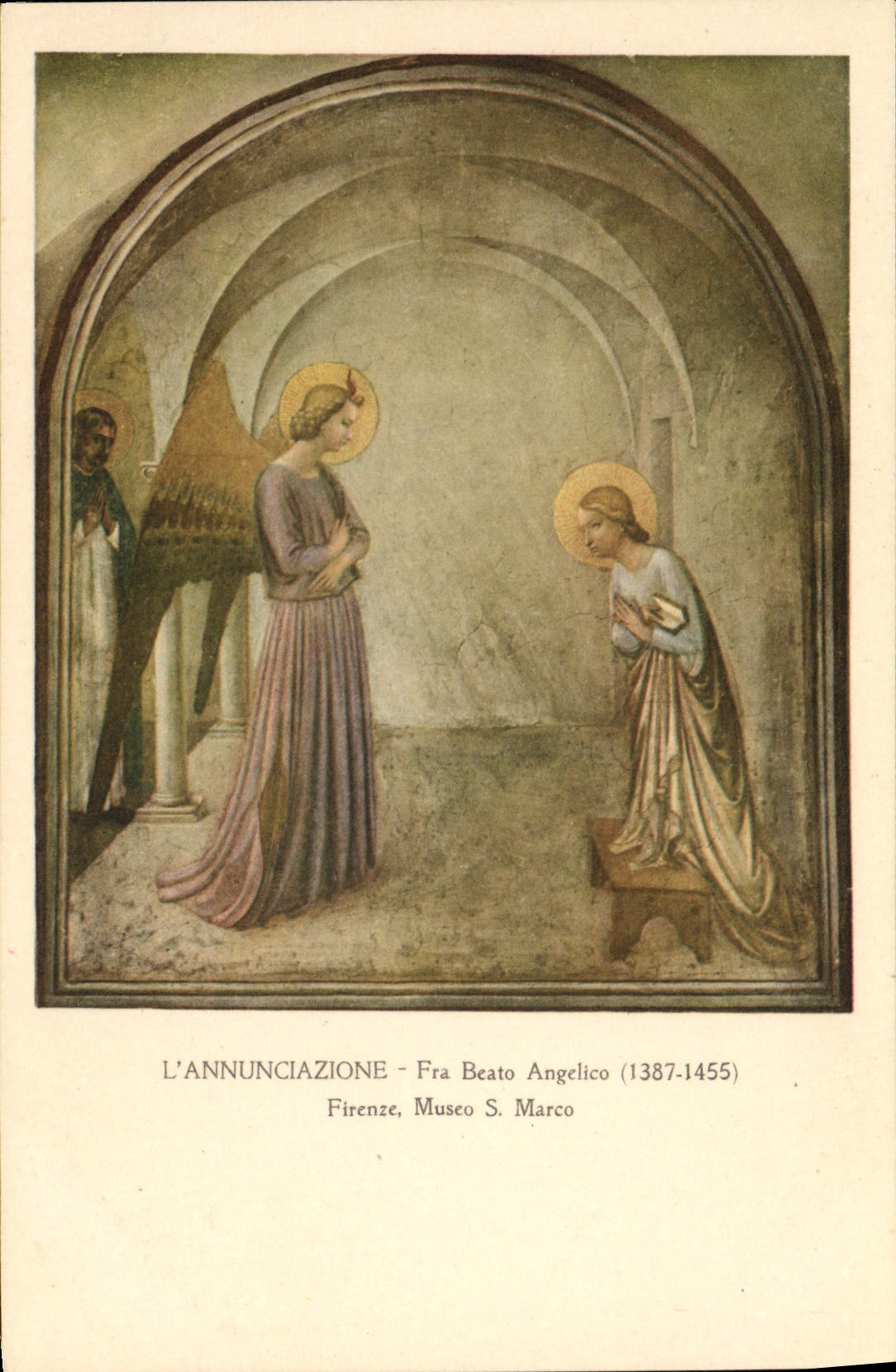 CPA L'Annunciazione Fra Beato Anglico Firenze Museo S Marco