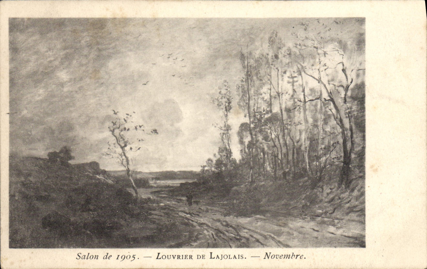 CPA Louvrier De Lajolais Novembre Salon 1905
