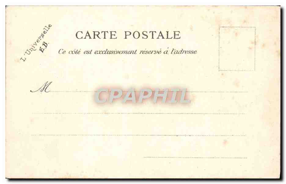 CPA Louvrier De Lajolais Novembre Salon 1905 — Verso