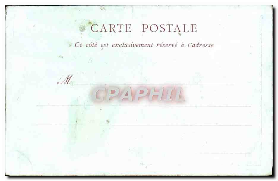 CPA Le Choix d'un Morceau Breaute — Rückseite