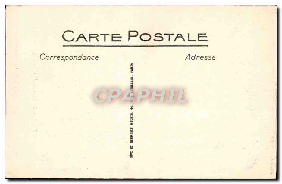 CPA Nattier Madame De Pompadour Musee de Versailles — Rückseite