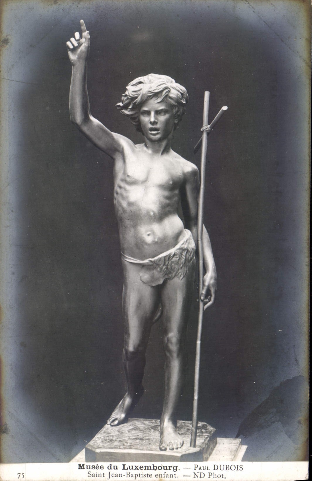 Saint Jean-Baptiste enfant — Musée du Luxembourg — Paul Dubois Phot.