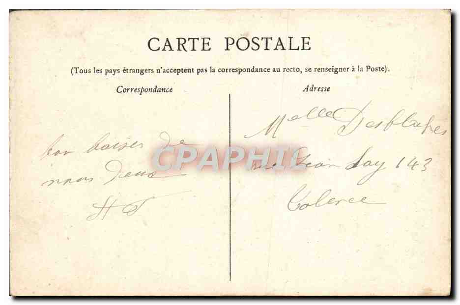 CPA Chocolaterie d'Aiguebelle Murillo St Antoine de Padoue avec l'enfant Jesus  — Verso