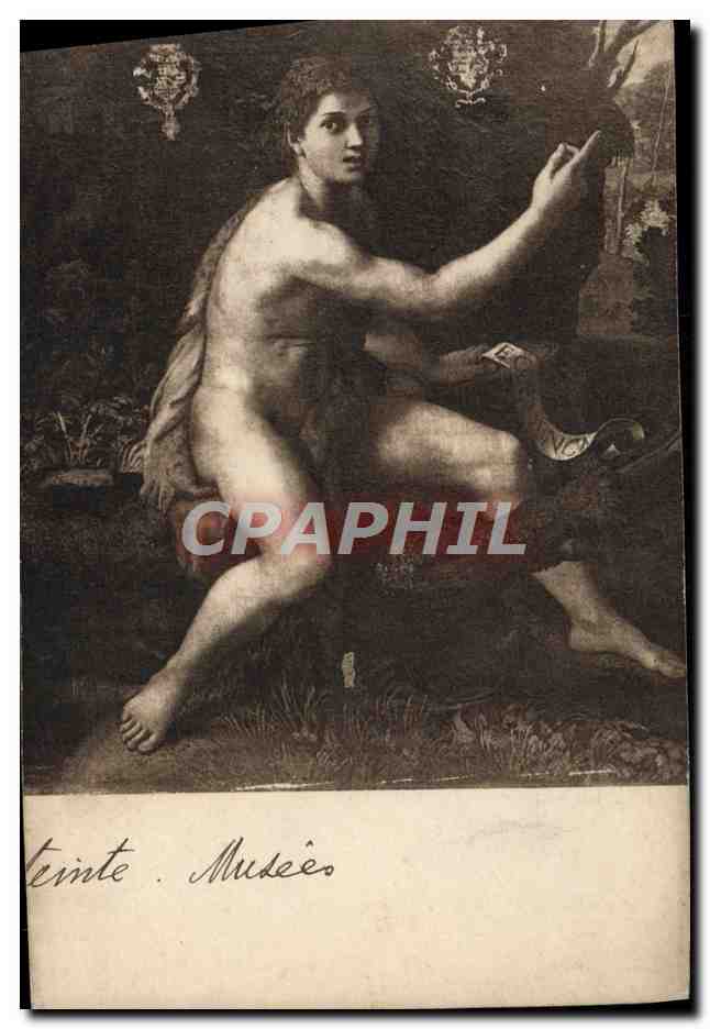 Nud féminin assis — peinture — Musée de Dourleuse, n° 7998