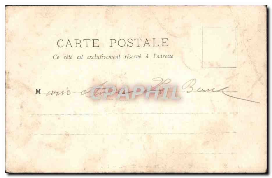 CPA Musee De Louvre La Prairie Potter Vaches — Verso