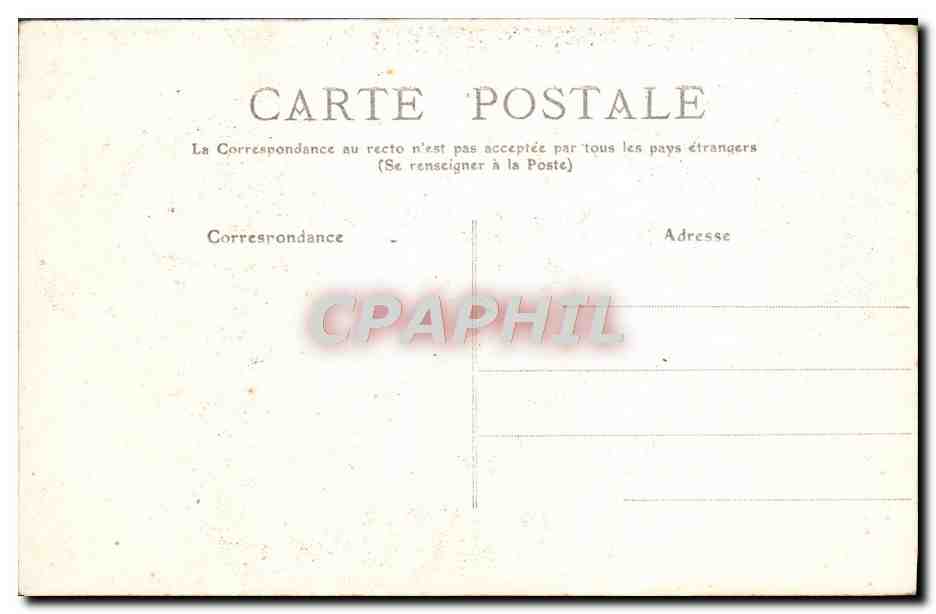 CPA Musee du Louvre La laitiere Greuze  — Verso