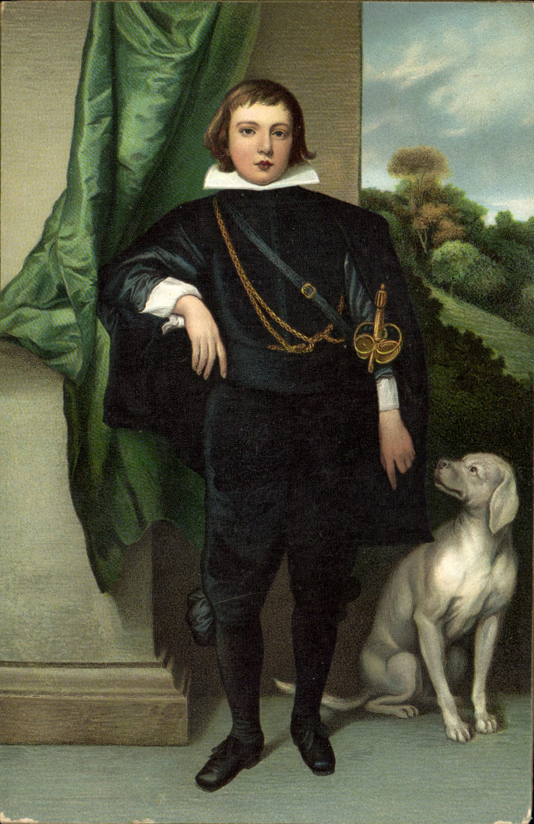 CPA Prinz Ruprecht v d Pfalz Van Dyck