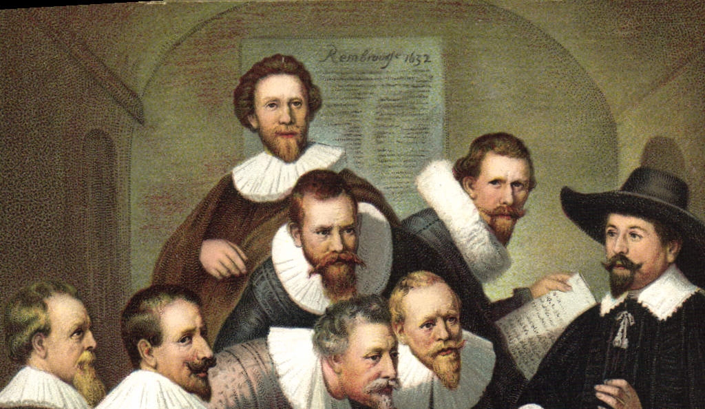 CPA Anatomie Rembrandt