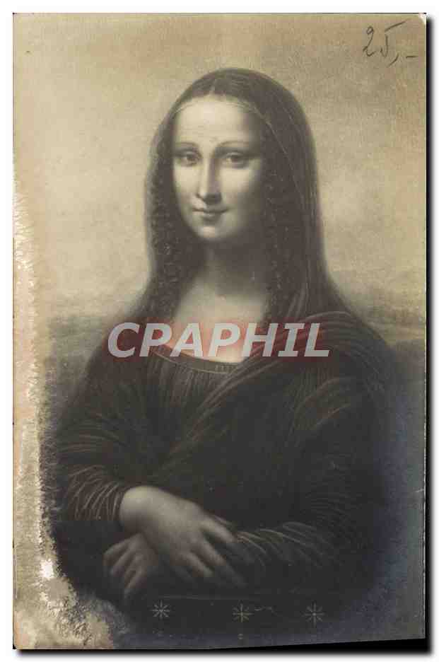 CPA Musee Du Louvre Leonard de Vinci La Joconde 