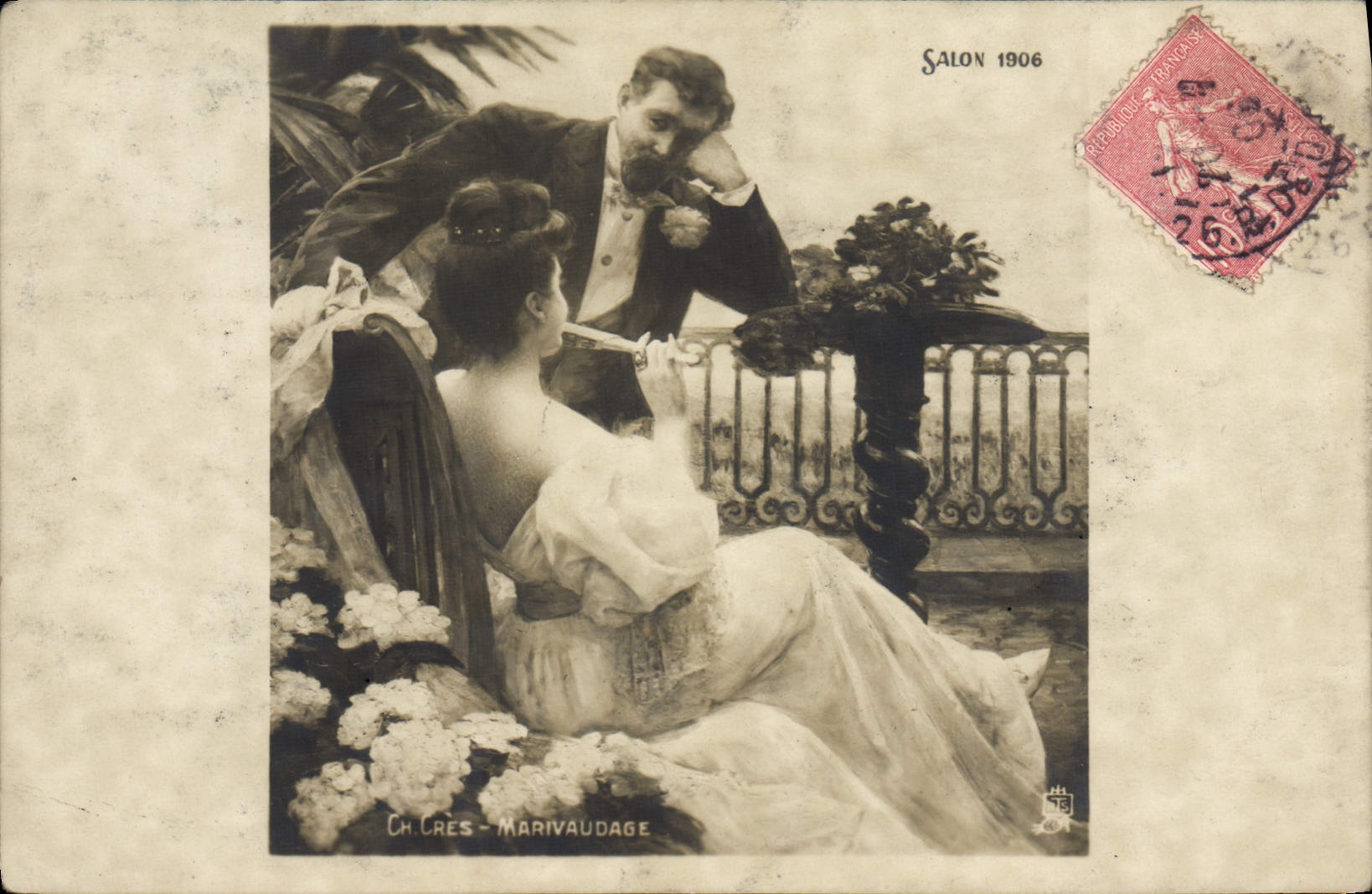 CPA Salon 1906 Ch Crcs Marivaudage 