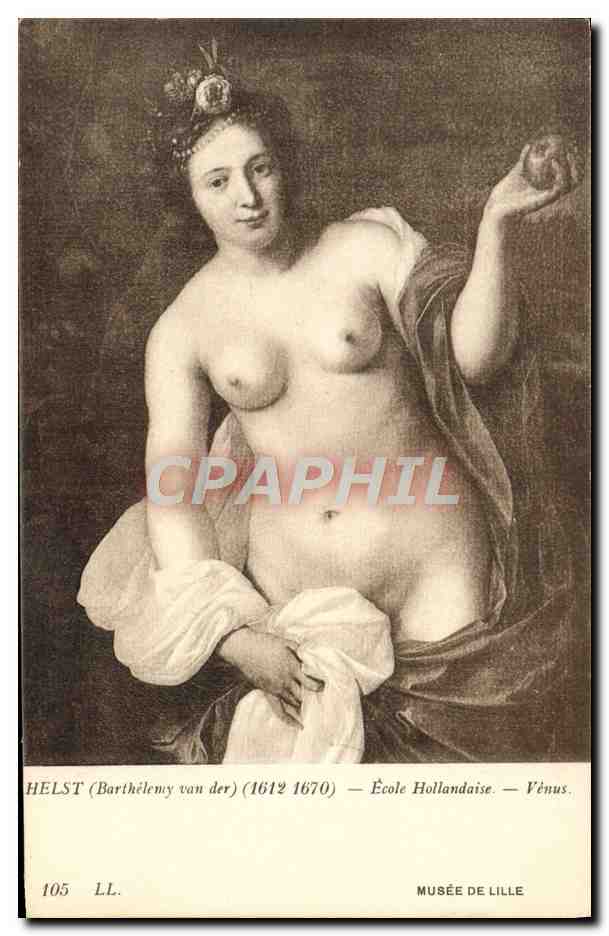 CPA Helst Ecole Holladaise Venus Musee de Lille 
