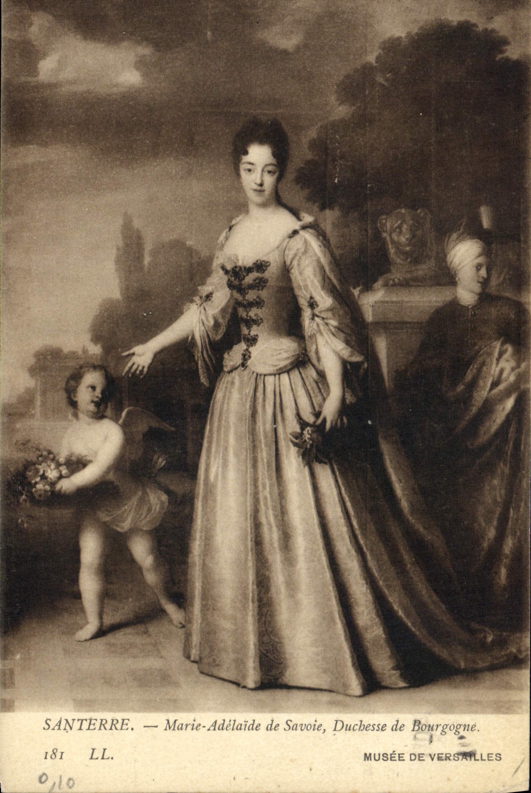 CPA Santerre Marie Adelaide de Savoie Duchese de Bourgogne Musee de Versailles 