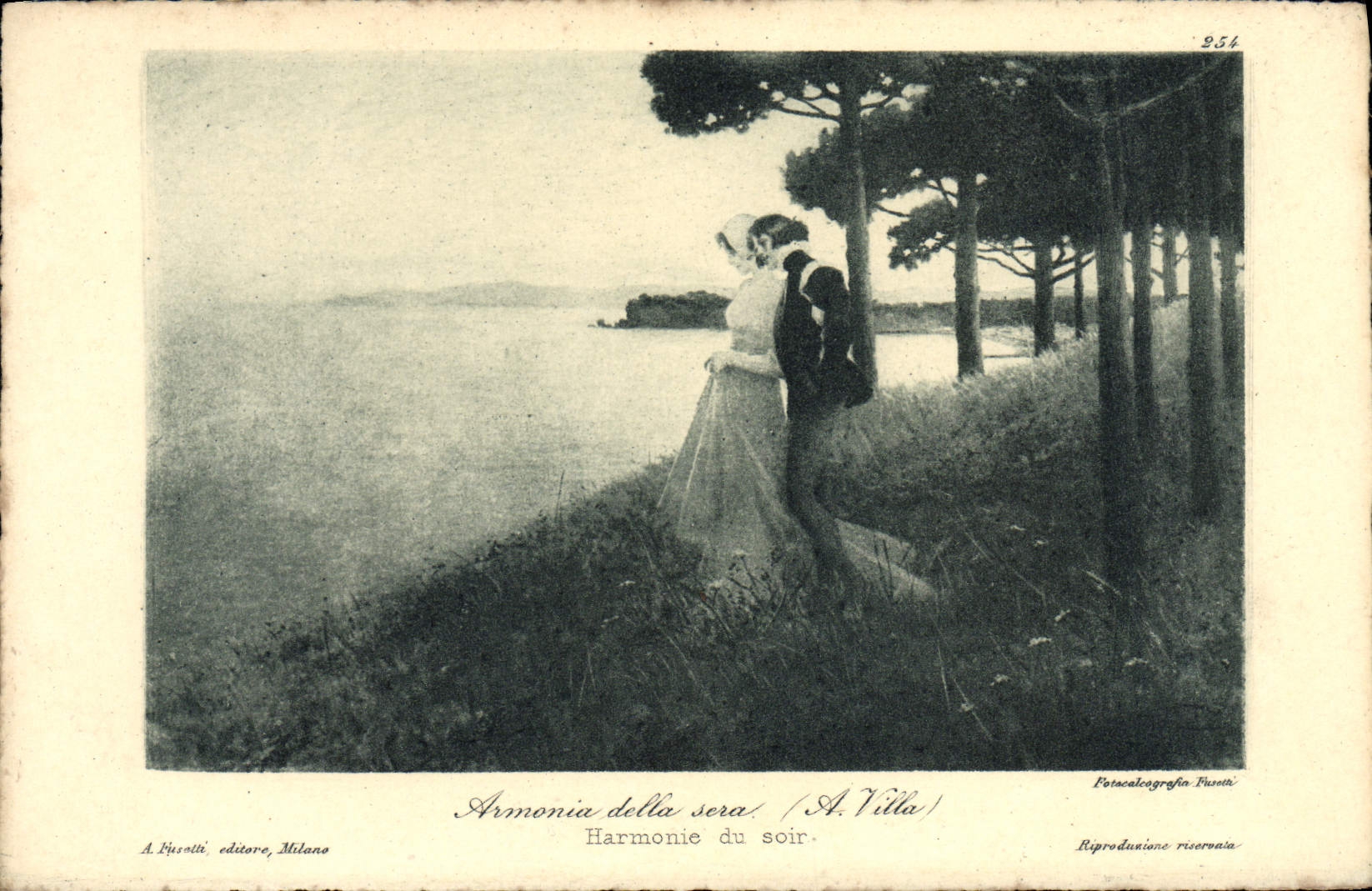 CPA Harmonie du soir Villa