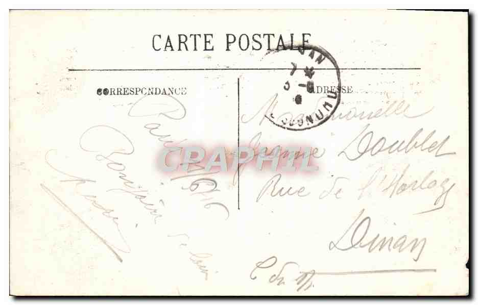 CPA Paris Le Grand Palais  — Rückseite