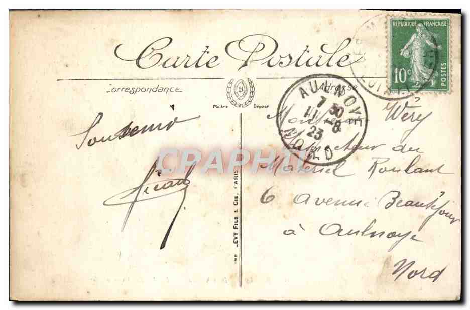 CPA Blois Le Chateau La Facade Francois 1er  — Verso