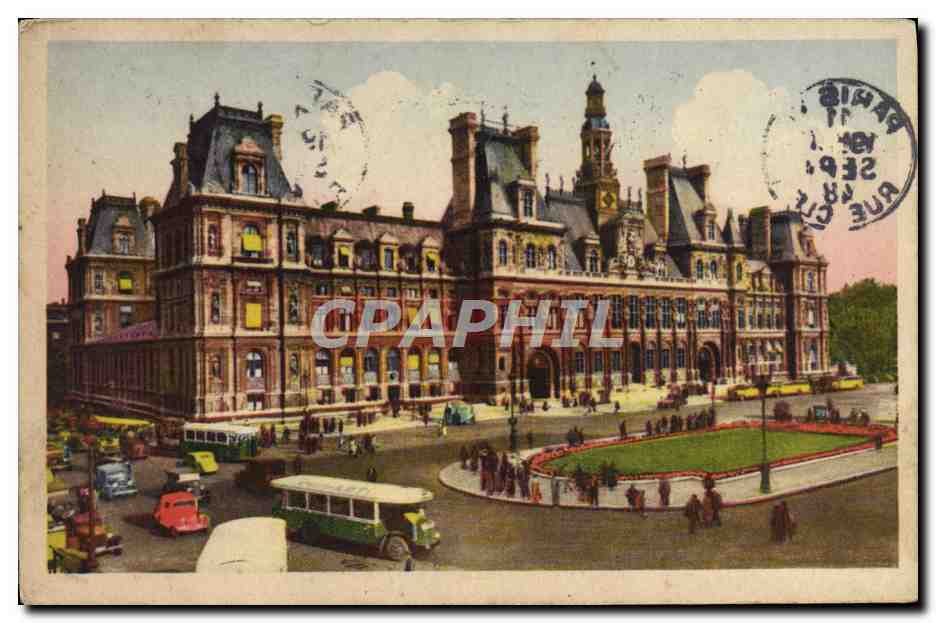 CPA Paris Hotel de Ville 