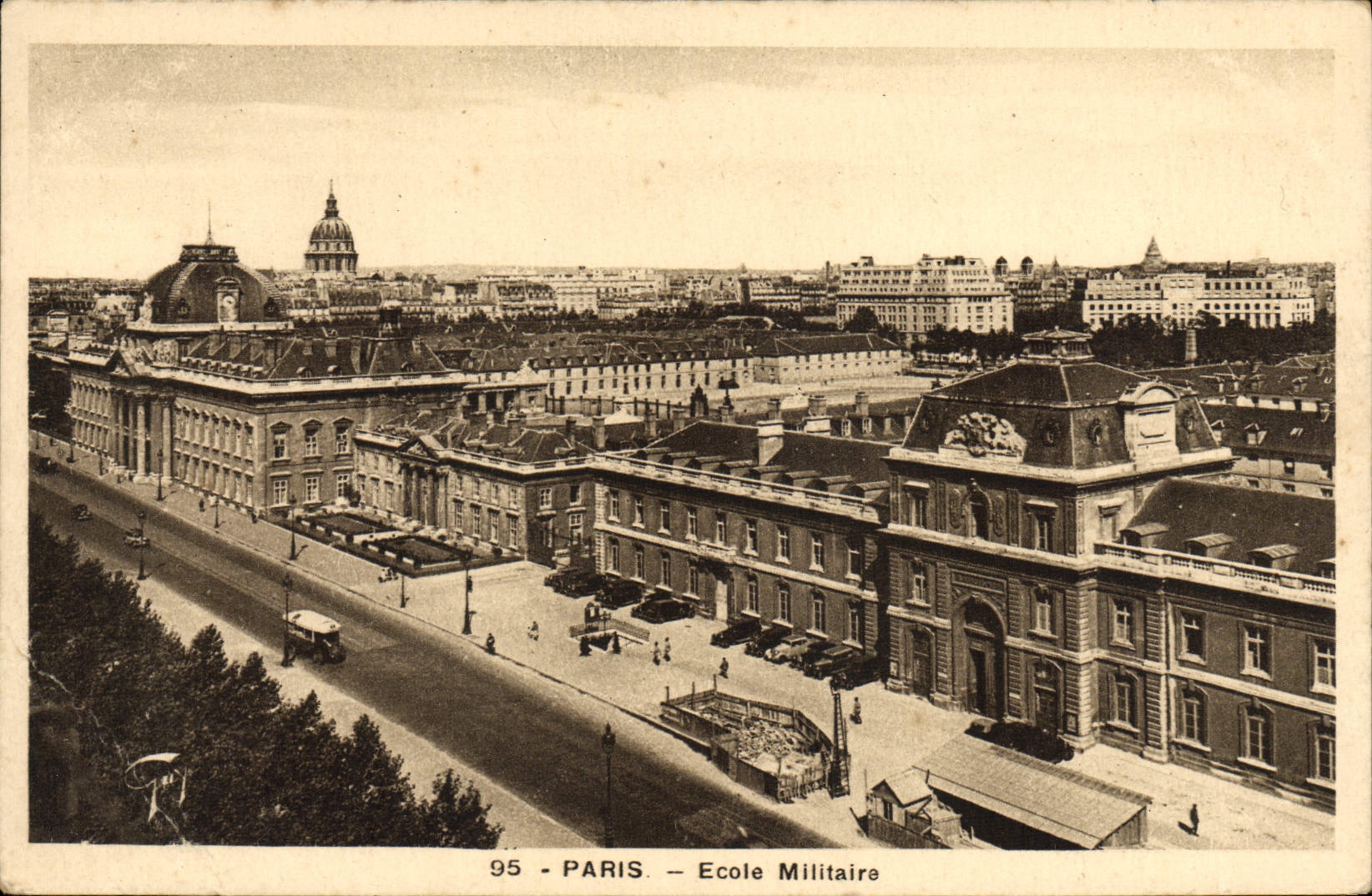 CPA Paris Ecole Militaire 