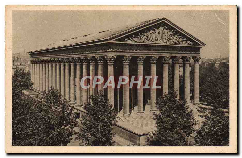 CPA Paris L'Eglise de La Madeleine 