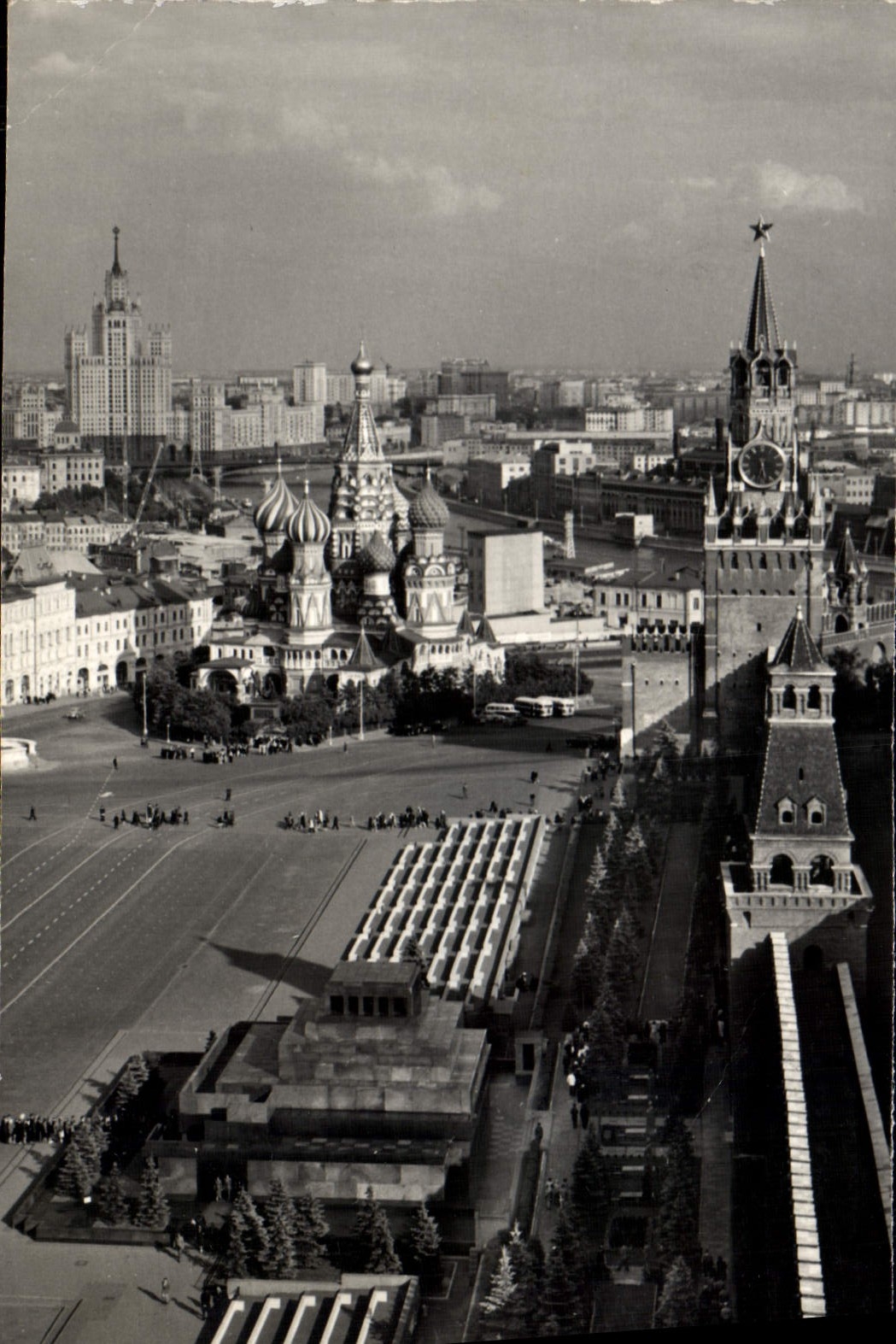 CPM Moscou Moscow View of Red Square