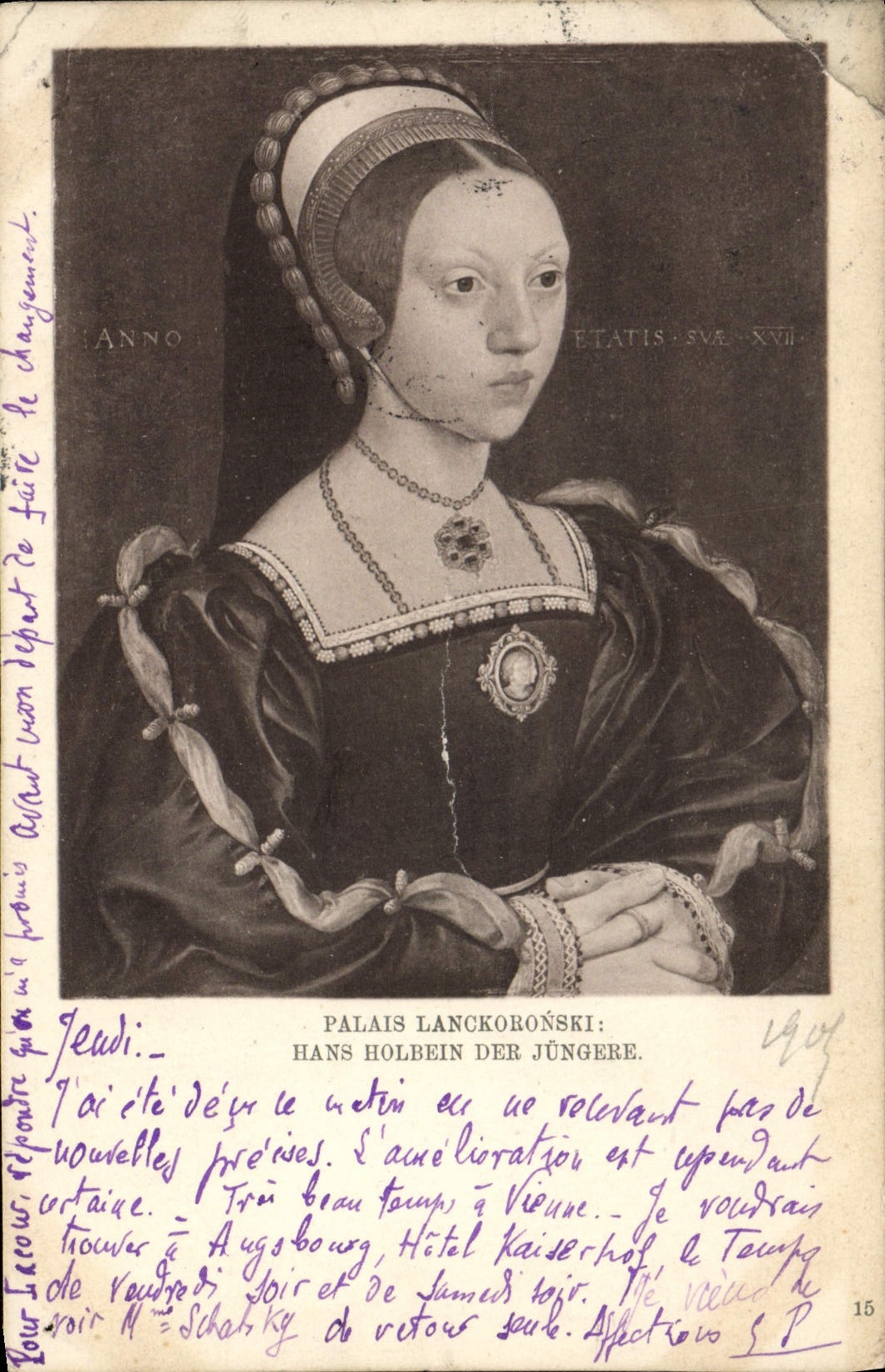 CPA Palais Lanckoronski Hans Holbein der Jungere